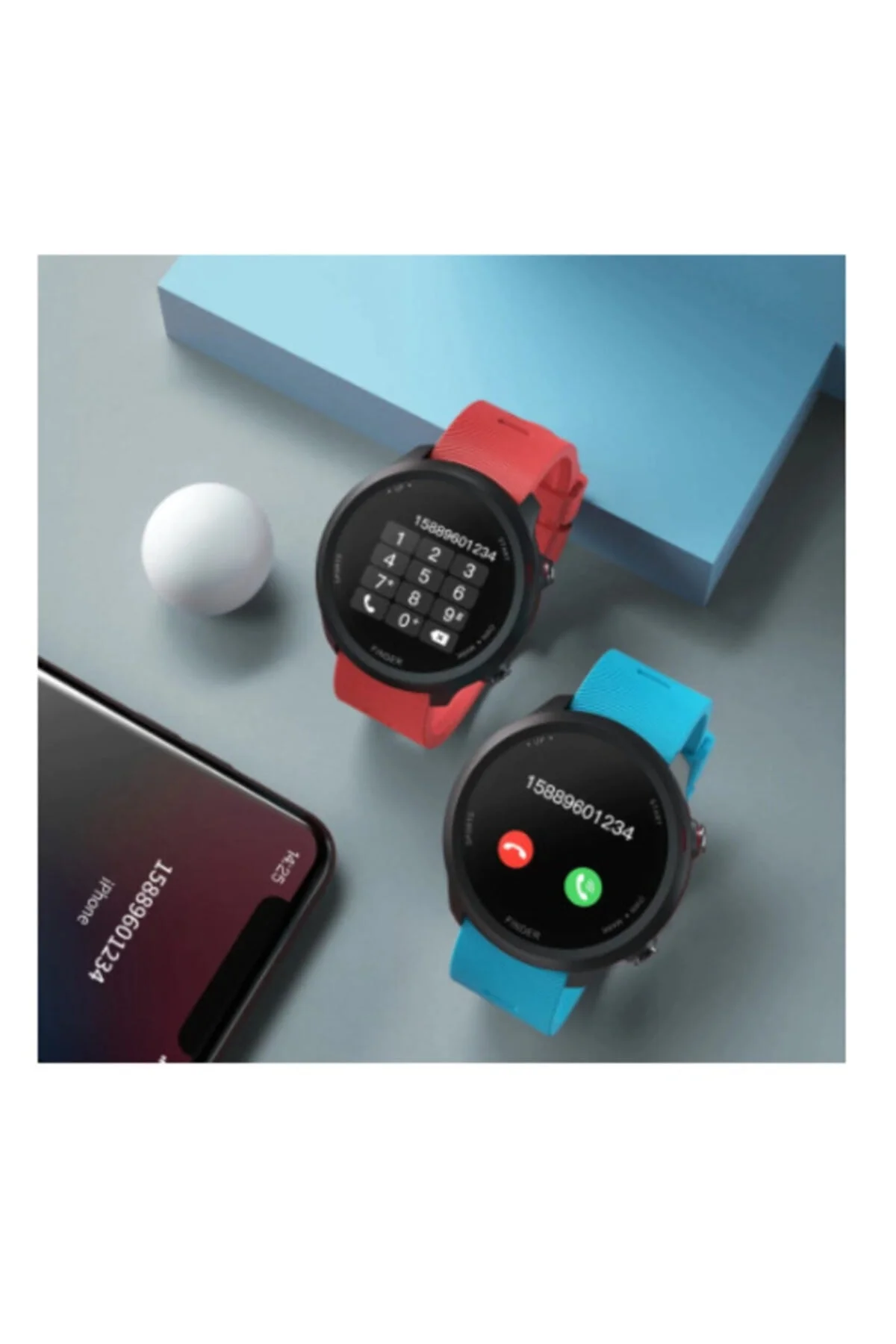 Quark QSM-112-2A Bluetooth Konuşma Özellikli Akıllı Saat 4 Quark QSM-112-2A Bluetooth Konuşma Özellikli Akıllı Saat - Görsel 2