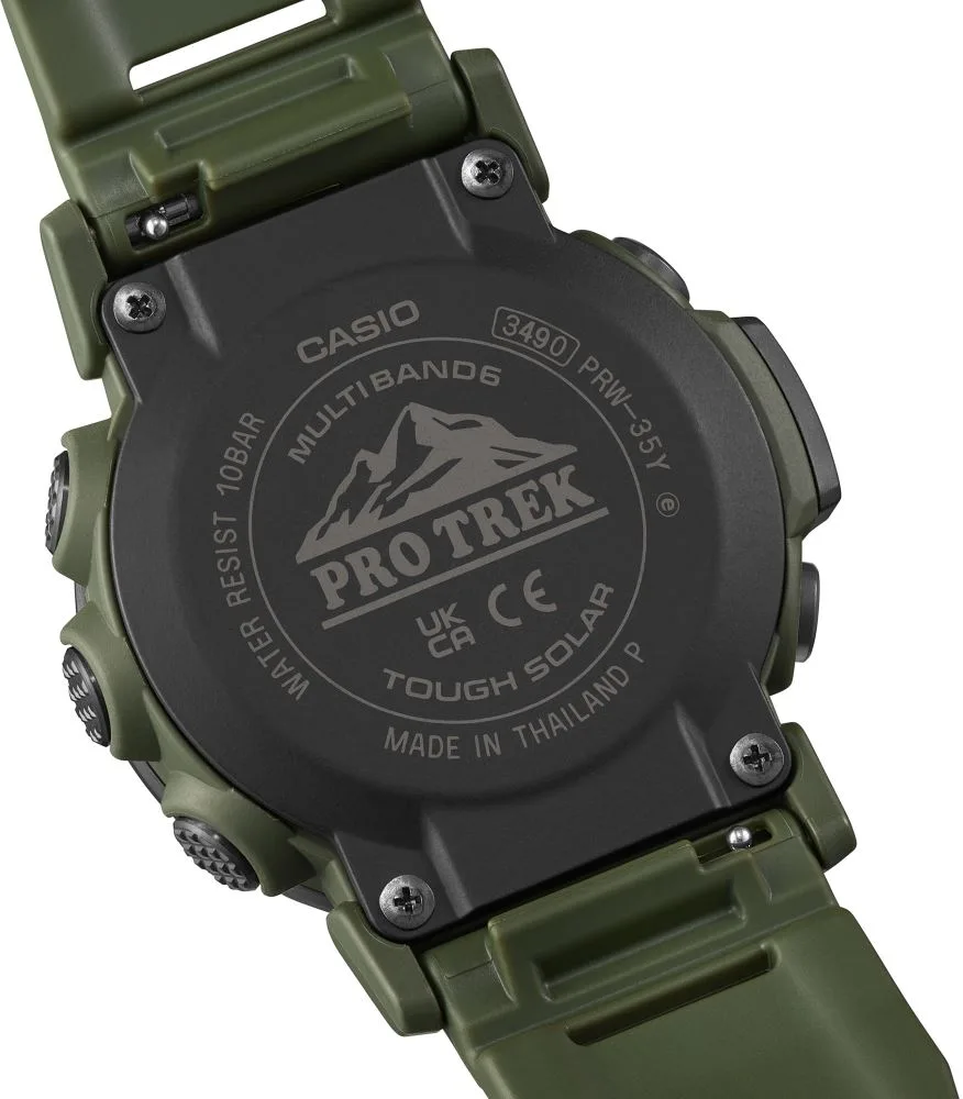Casio Protrek PRW-35Y-3BDR Kol Saati 8 Casio Protrek PRW-35Y-3BDR Kol Saati - Görsel 6