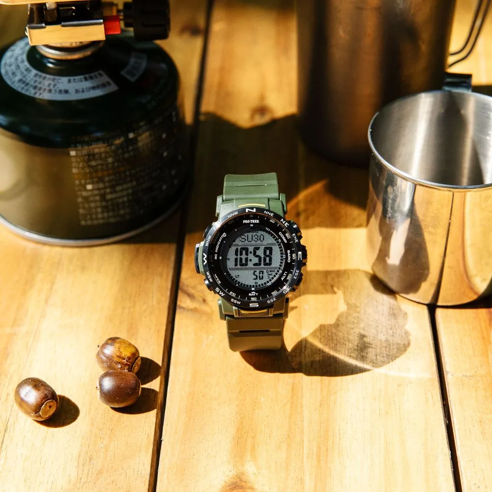 Casio Protrek PRW-35Y-3BDR Kol Saati 6 Casio Protrek PRW-35Y-3BDR Kol Saati - Görsel 4
