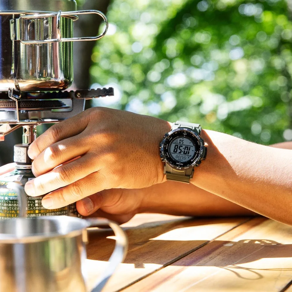 Casio Protrek PRW-35Y-3BDR Kol Saati 5 Casio Protrek PRW-35Y-3BDR Kol Saati - Görsel 3