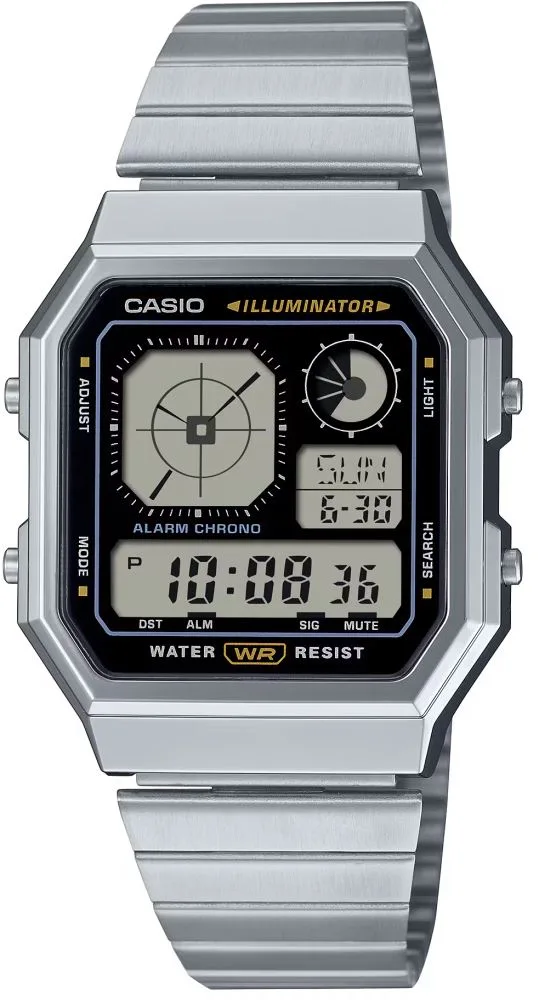 Casio Vintage A130WE-1ADF Kol Saati 3 Casio Vintage A130WE-1ADF Kol Saati