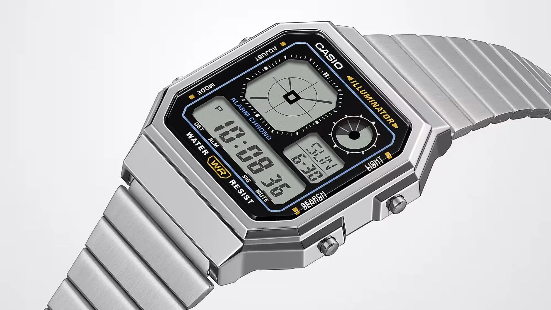 Casio Vintage A130WE-1ADF Kol Saati 4 Casio Vintage A130WE-1ADF Kol Saati - Görsel 2