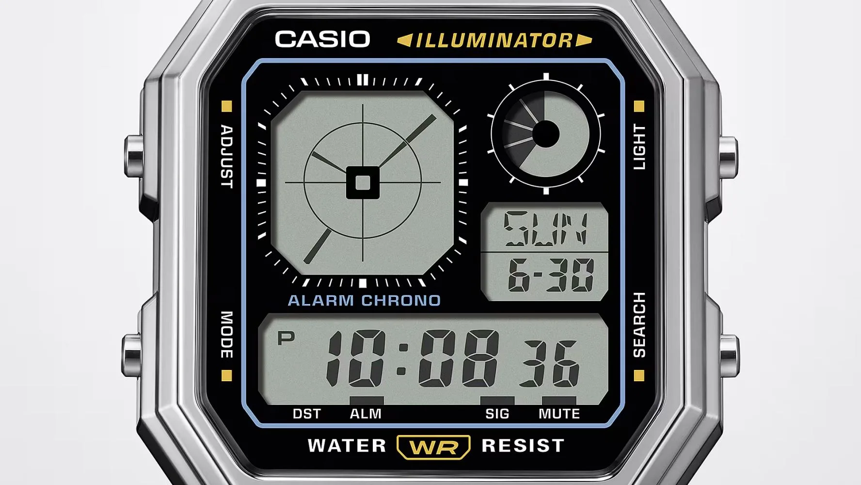 Casio Vintage A130WE-1ADF Kol Saati 8 Casio Vintage A130WE-1ADF Kol Saati - Görsel 6