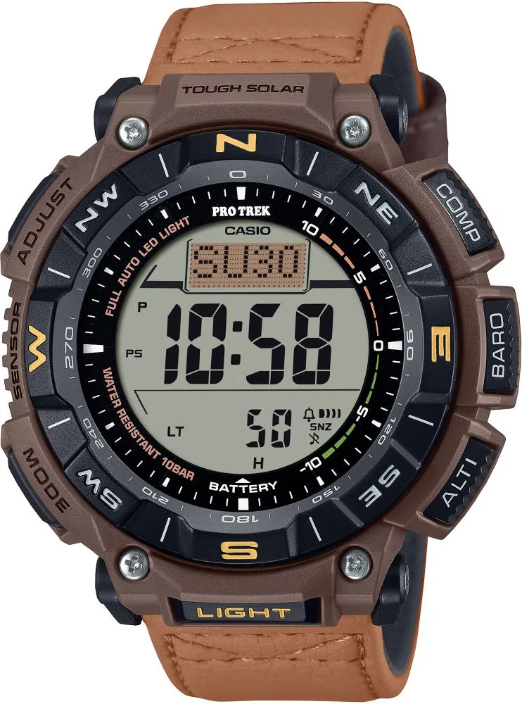 Casio Protrek PRG-340L-5DR Kol Saati 3 Casio Protrek PRG-340L-5DR Kol Saati