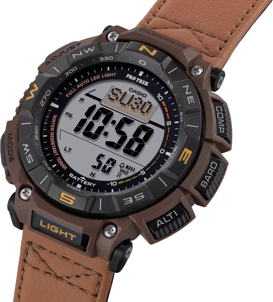 Casio Protrek PRG-340L-5DR Kol Saati 4 Casio Protrek PRG-340L-5DR Kol Saati - Görsel 2