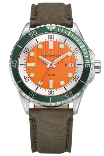 Romanson ALMM4BS001KWAH2W Safir İsviçre Kol Saati