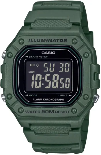 Casio W-218H-3BVDF Dijital Kol Saati