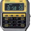 Casio CA-500WEGG-9BDF Hesap Makineli Retro Kol Saati