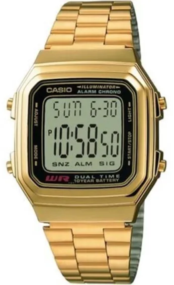 Casio A178WGA-1ADF Uniseks Kol Saati