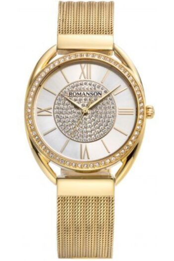 Romanson RM8A47TLGGAS1G Altın Sarısı Hasır Kadın Kol Saati