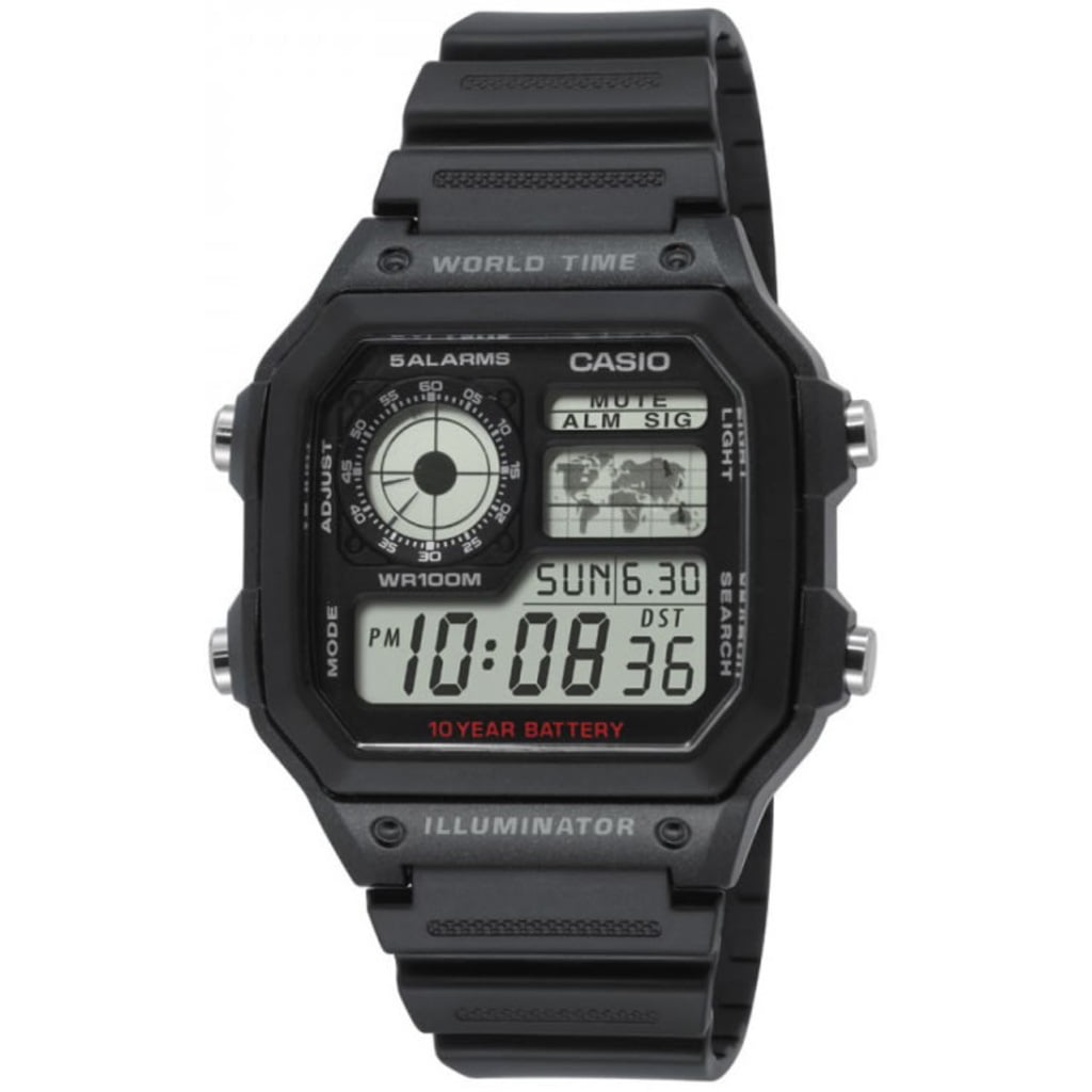 Casio AE-1200WH-1AVDF Erkek Kol Saati 3 Casio AE-1200WH-1AVDF Erkek Kol Saati
