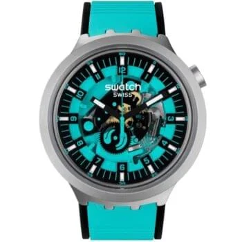 Swatch Big Bold Irony Mint Trim SB07S111 Unisex Kol Saati