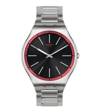 Swatch SS07S129G Red Graphite Erkek Kol Saati