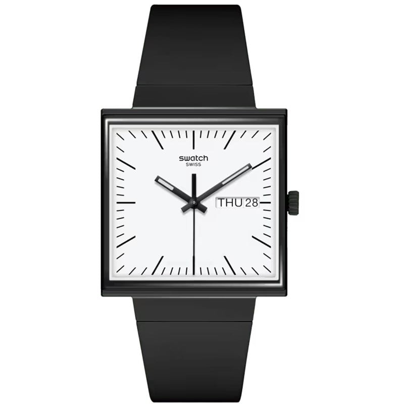 Swatch SO34B700 WHAT IF…BLACK? Unisex Kol Saati 3 Swatch SO34B700 WHAT IF…BLACK? Unisex Kol Saati