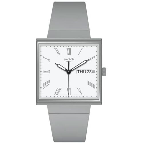 Swatch SO34M700 WHAT IF…GRAY? Unisex Kol Saati