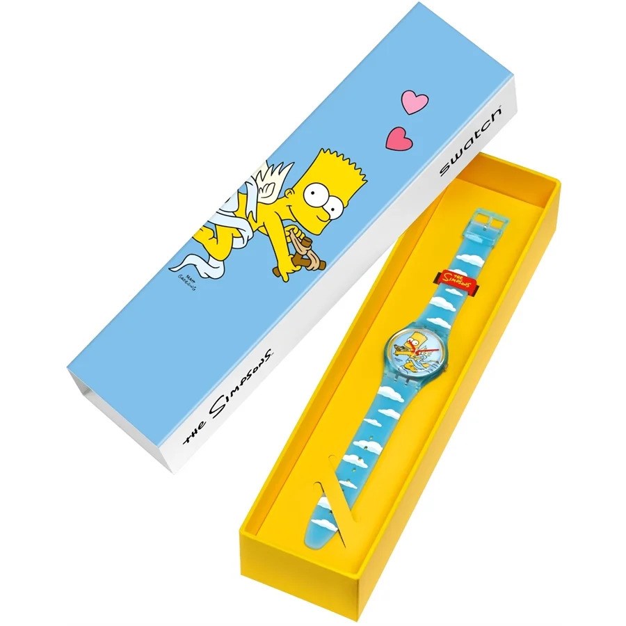 Swatch Angel Bart SO28Z115 Kol Saati 8 Swatch Angel Bart SO28Z115 Kol Saati - Görsel 6