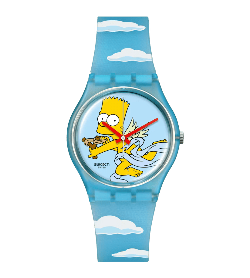 Swatch Angel Bart SO28Z115 Kol Saati 3 Swatch Angel Bart SO28Z115 Kol Saati