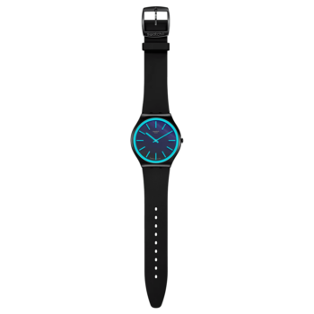 Swatch SS07B111 Obsidian Shimmer Erkek Kol Saati 10 2405171201347108095