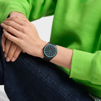 Swatch SS07B111 Obsidian Shimmer Erkek Kol Saati 13 2405171201371173101