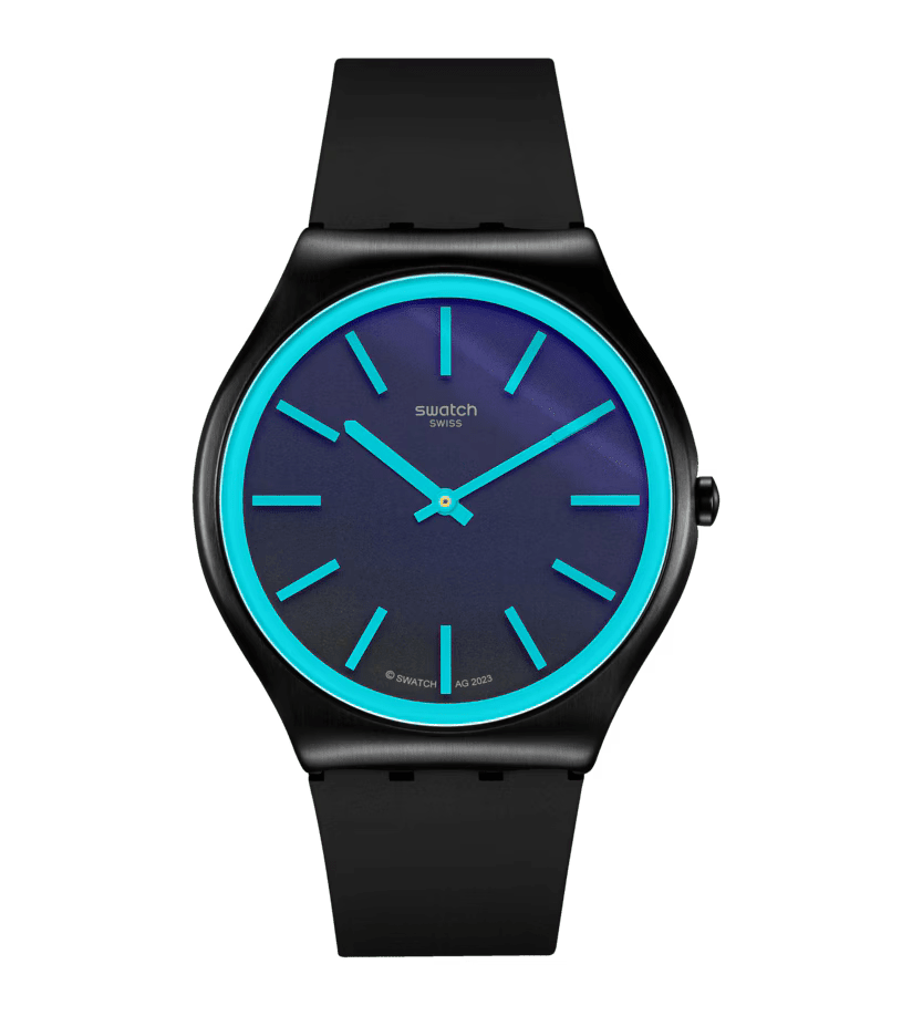 Swatch SS07B111 Obsidian Shimmer Erkek Kol Saati 3 Swatch SS07B111 Obsidian Shimmer Erkek Kol Saati