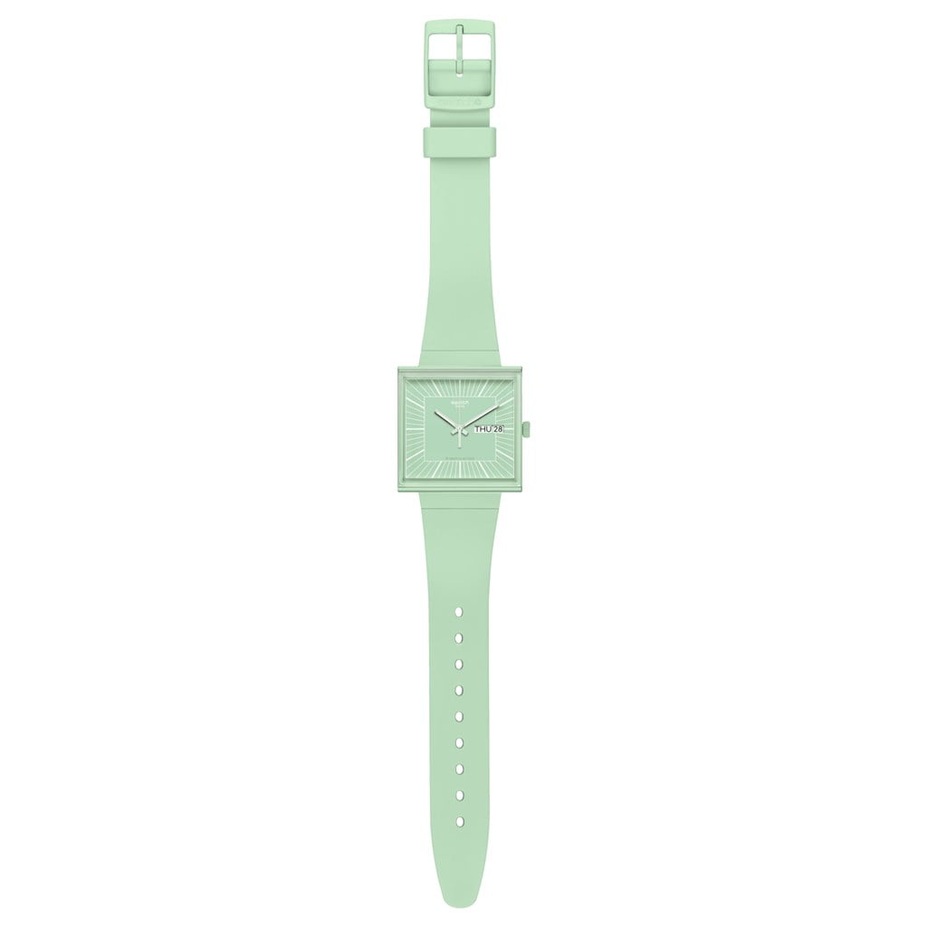 Swatch SO34G701 What if Mint Unisex Kol Saati 8 Swatch SO34G701 What if Mint Unisex Kol Saati - Görsel 6