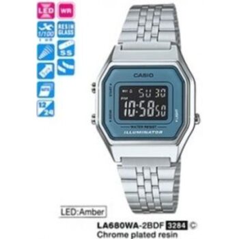 Casio LA680WA-2BDF Digital Uniseks Kol Saati