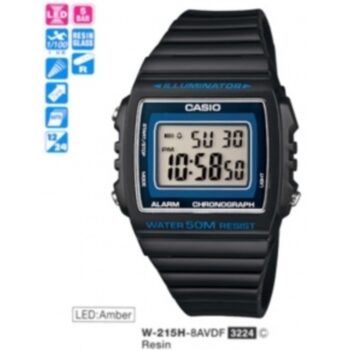 Casio W-215H-8AVDF Digital Erkek Kol Saati