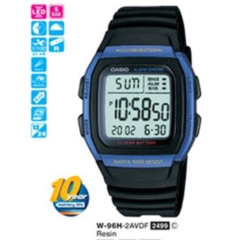 Casio W-96H-2AVDF Digital Erkek Kol Saati
