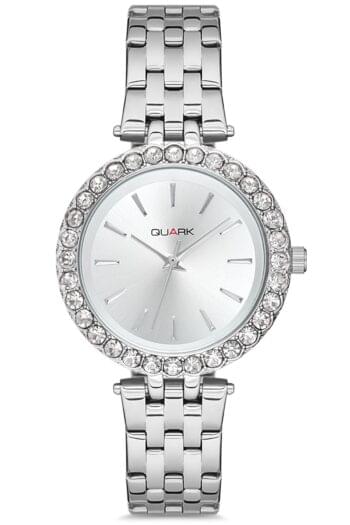 Quark QC-425D-7A Klasik Taşlı Kadın Kol Saati