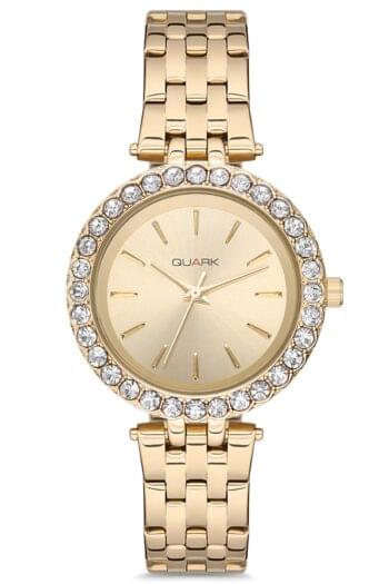 Quark QC-425G-9A Taşlı Klasik Kadın Kol Saati