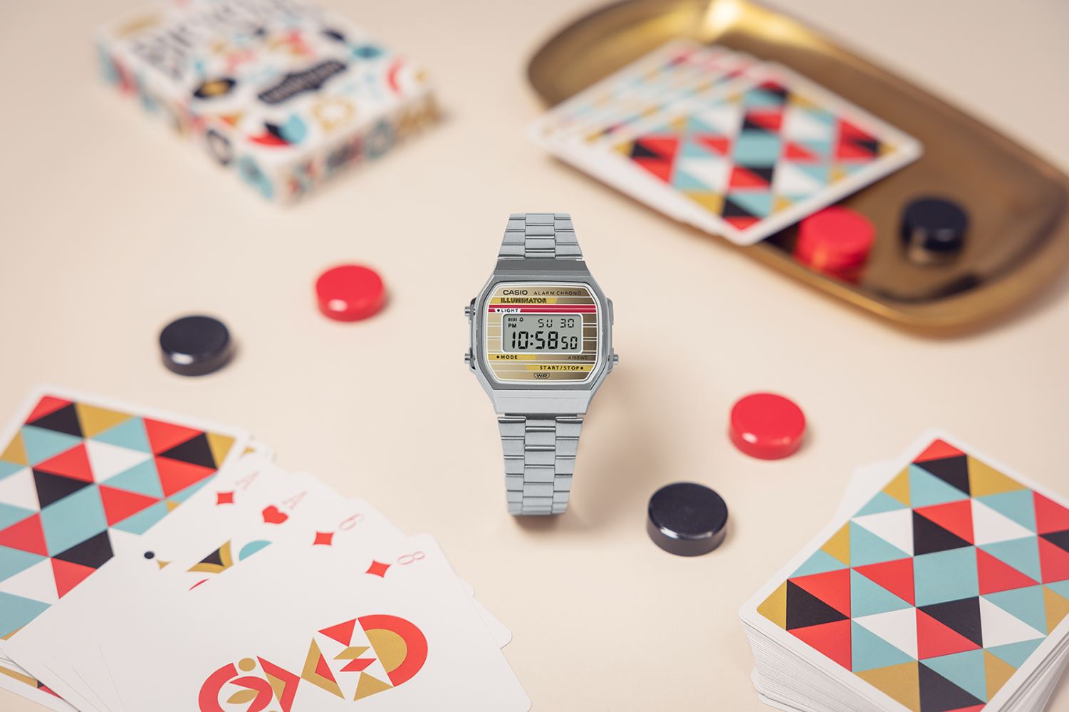 Casio A168WEHA-9ADF Kol Saati 4 Casio A168WEHA-9ADF Kol Saati - Görsel 2