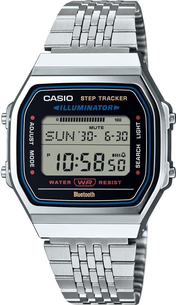 Casio ABL-100WE-1ADF Bluetooth Retro Kol Saati 7 Casio ABL-100WE-1ADF Bluetooth Retro Kol Saati - Görsel 5