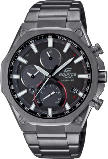 Casio EQB-1100DC-1ADR Güneş Enerjili Safir Cam Bluetooth Akıllı Kol Saati