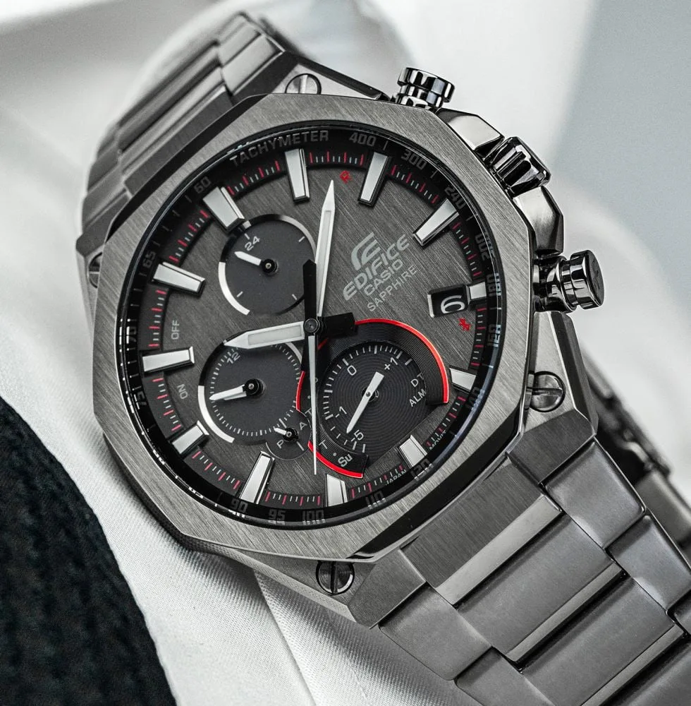 Casio EQB-1100DC-1ADR Güneş Enerjili Safir Cam Bluetooth Akıllı Kol Saati 5 Casio EQB-1100DC-1ADR Güneş Enerjili Safir Cam Bluetooth Akıllı Kol Saati - Görsel 3