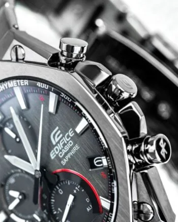 Casio EQB-1100DC-1ADR Güneş Enerjili Safir Cam Bluetooth Akıllı Kol Saati 6 EQB 1100DC 1ADR 2