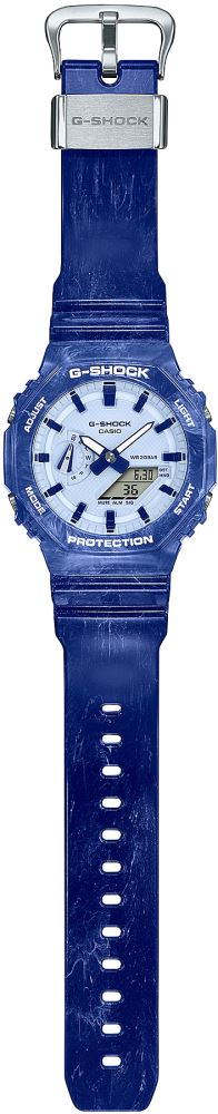 Casio GA-2100BWP-2ADR Erkek Kol Saati 4 Casio GA-2100BWP-2ADR Erkek Kol Saati - Görsel 2