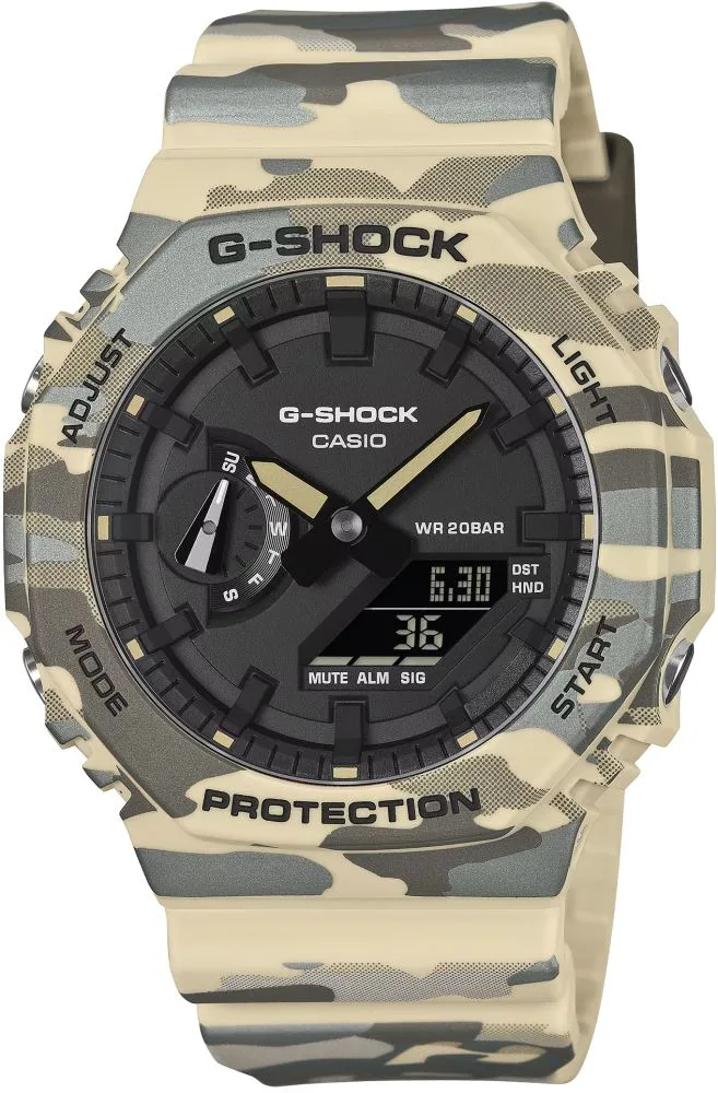 Casio GA-2100CM-5ADR Kol Saati 3 Casio GA-2100CM-5ADR Kol Saati