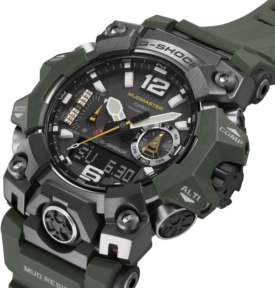 Casio GWG-B1000-3ADR G-Shock Mudmaster Kol Saati 5 Casio GWG-B1000-3ADR G-Shock Mudmaster Kol Saati - Görsel 3