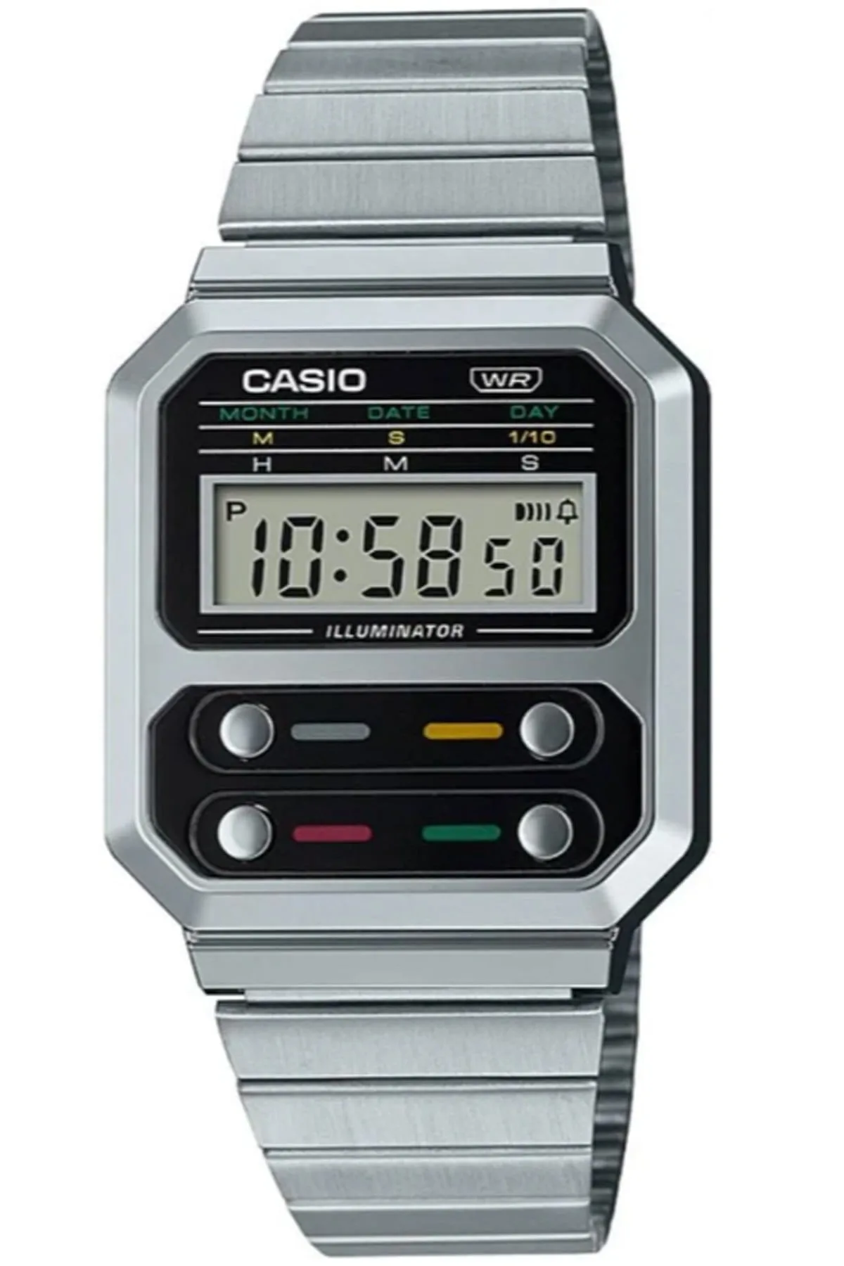 Casio A100WE-1ADF Retro Kol Saati 3 Casio A100WE-1ADF Retro Kol Saati