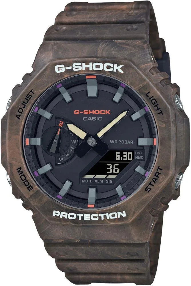 Casio GA-2100FR-5ADR Erkek Kol Saati 3 Casio GA-2100FR-5ADR Erkek Kol Saati