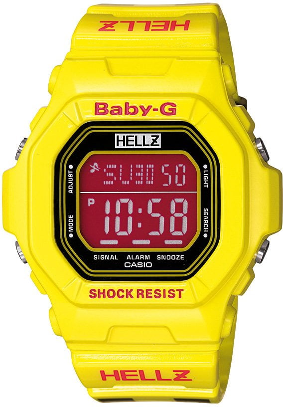 Casio BG-5600HZ-9DR BabyG Kadın Kol Saati 3 Casio BG-5600HZ-9DR BabyG Kadın Kol Saati