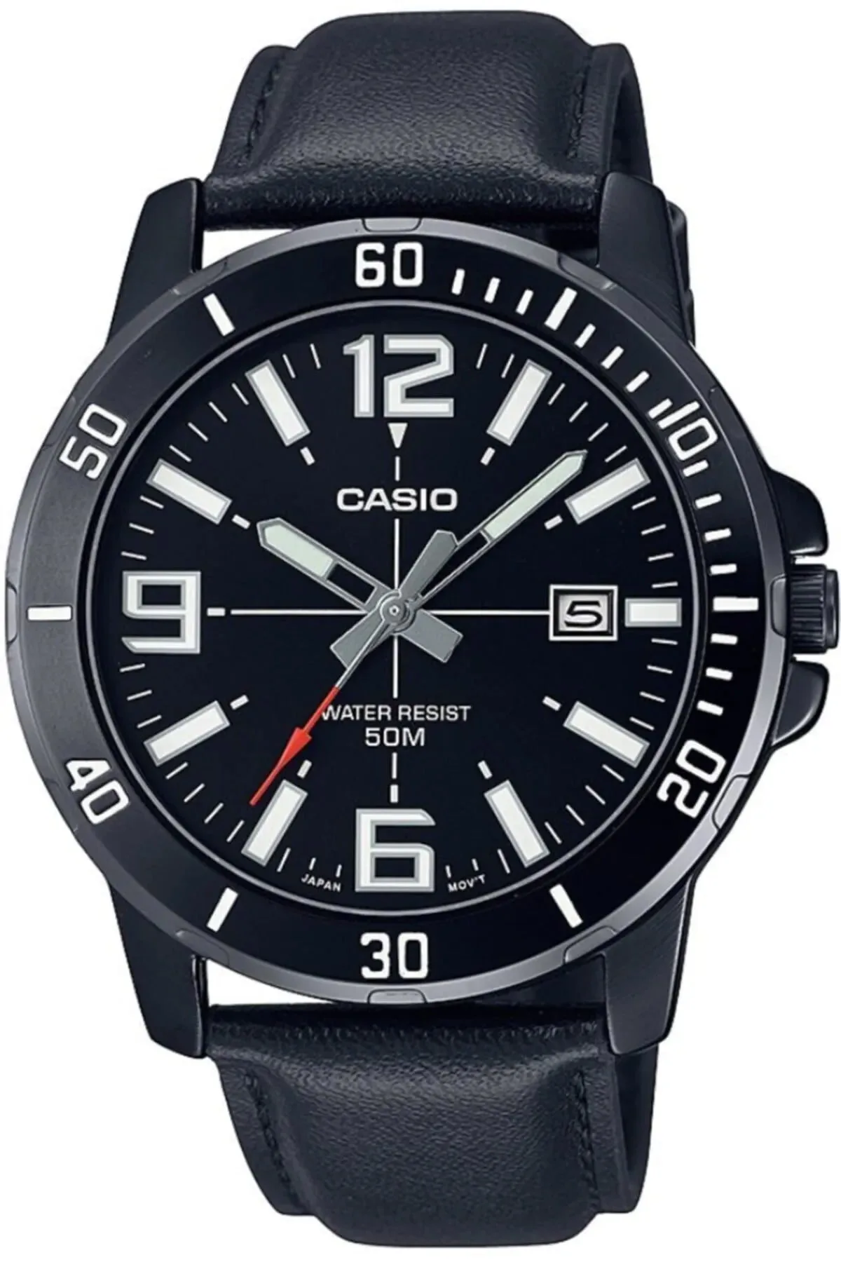 Casio MTP-VD01BL-1BVUDF Klasik Deri Kordon Erkek Kol Saati 3 Casio MTP-VD01BL-1BVUDF Klasik Deri Kordon Erkek Kol Saati