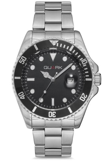 Quark QC-421D-1A Klasik Çelik Erkek Kol Saati