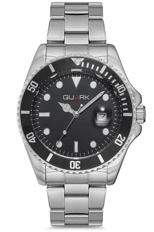 Quark QC-421D-1A Klasik Çelik Erkek Kol Saati