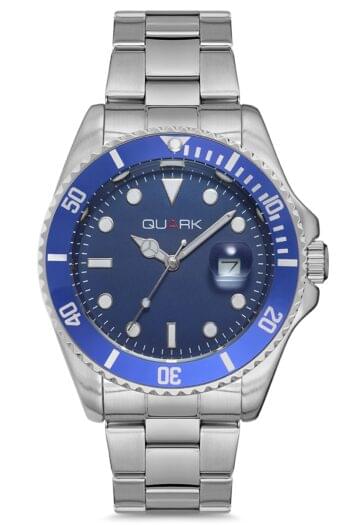 Quark QC-421D-2A Klasik Çelik Erkek Kol Saati