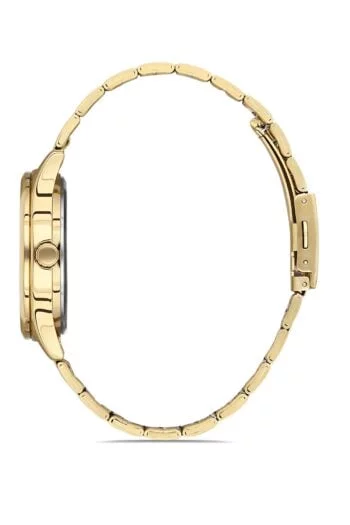 Quark QM-V006G-9B Uniseks Klasik Roma Rakamlı Kol Saati 6 qm v006g 9b 50222 21