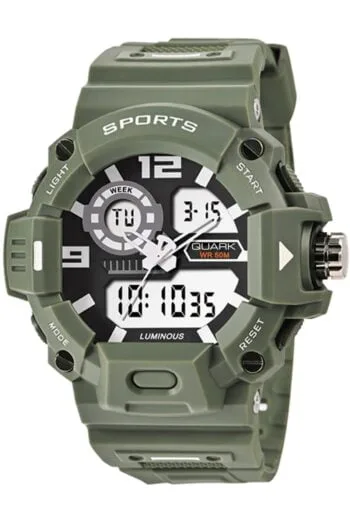 Quark QU-2131GAD-3 Dijital Analog Erkek Kol Saati