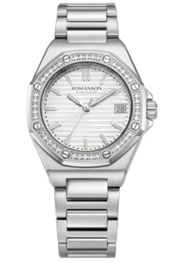 Romanson RMQL4BS003WWA12W Safir Kadın Kol Saati