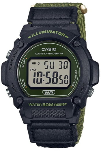 Casio W-219HB-3AVDF Dijital Erkek Kol Saati