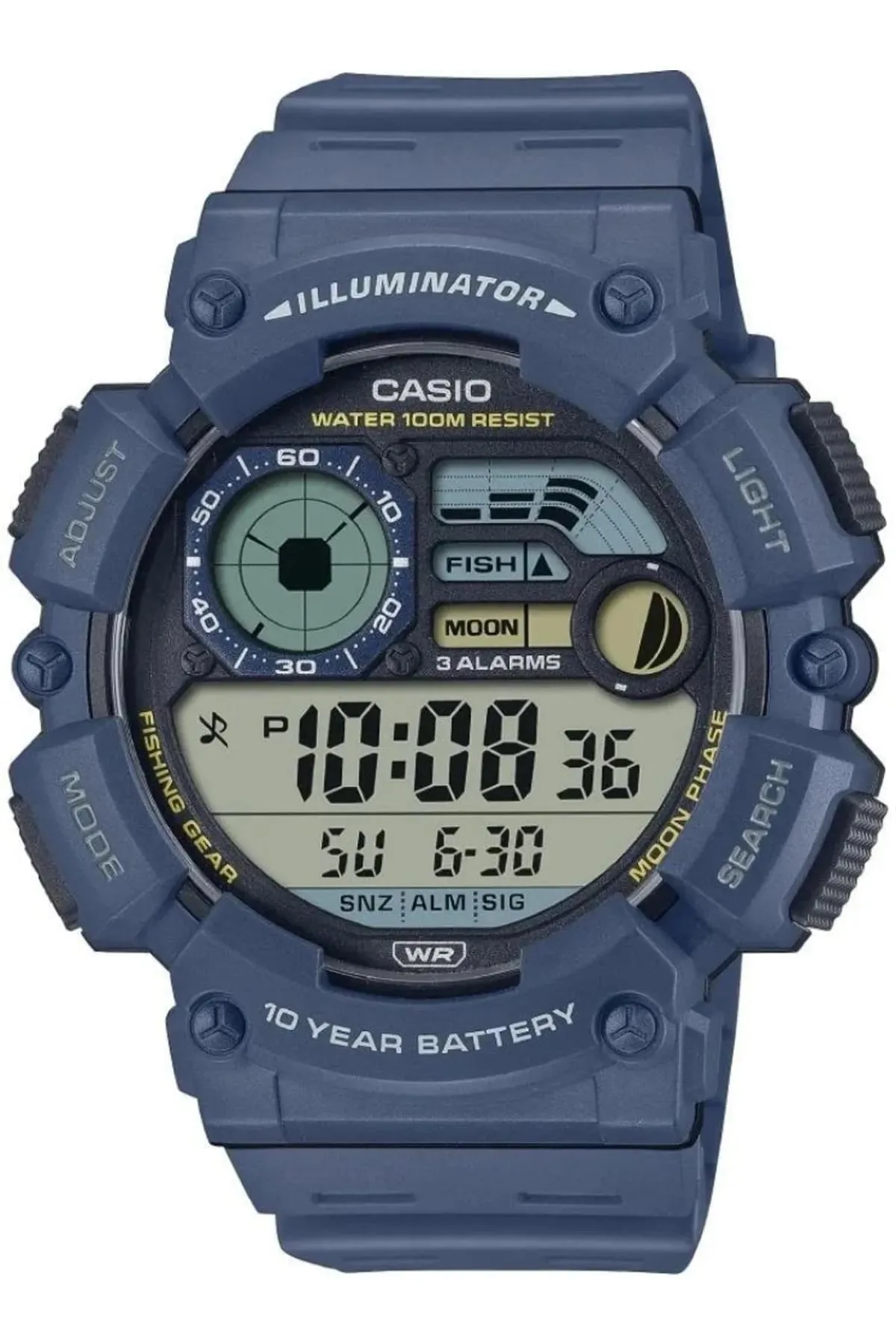 Casio WS-1500H-2AVDF Dijital Erkek Kol Saati 3 Casio WS-1500H-2AVDF Dijital Erkek Kol Saati